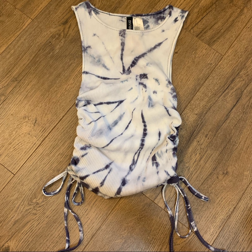 H&M Divided Tie Dye Jawstring Tank
